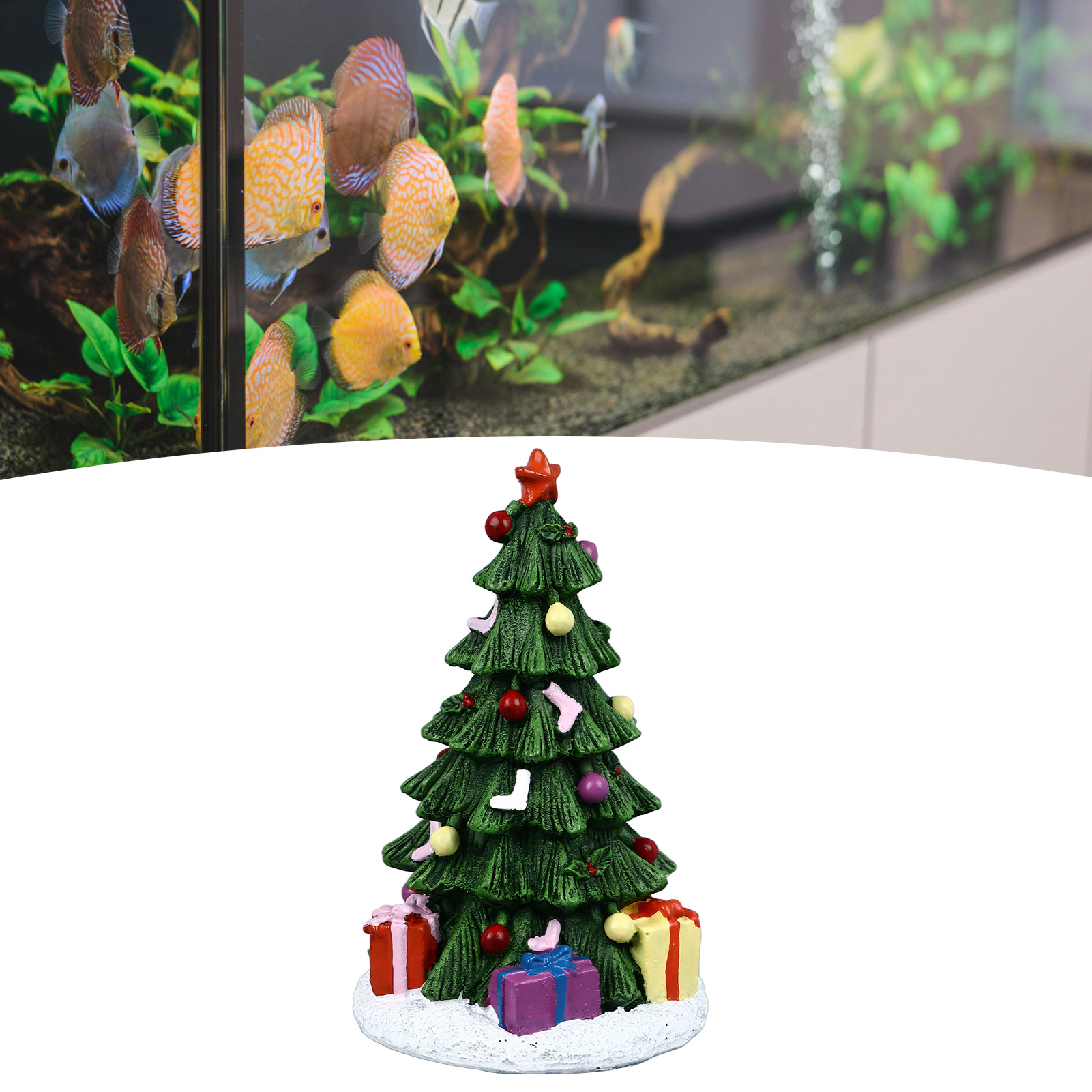 Aquarium Plant Substrate - ZK20 ornamen tangki ikan Natal, dekorasi