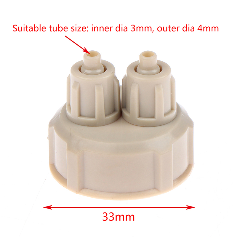 Live Plant Aquarium - 2Pcs Kit Generator Diffuser Udara untuk