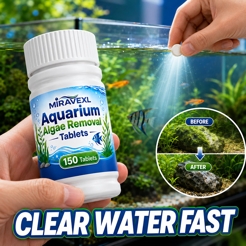 Aquarium Fertilizer - Tablet Penghilang Alga Akuarium MIRAVEXL 150,