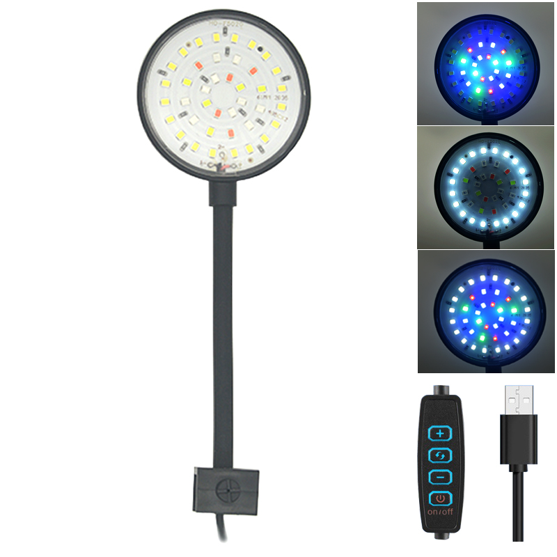 Lampu LED akuarium USB dekoras - Aquarium Plant Light ulasan dan harga