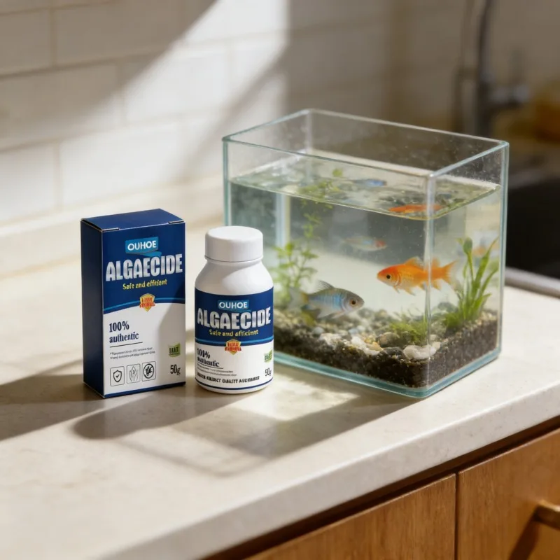 50g Algaecide Efisiensi Tinggi - Aquarium Fertilizer ulasan dan harga