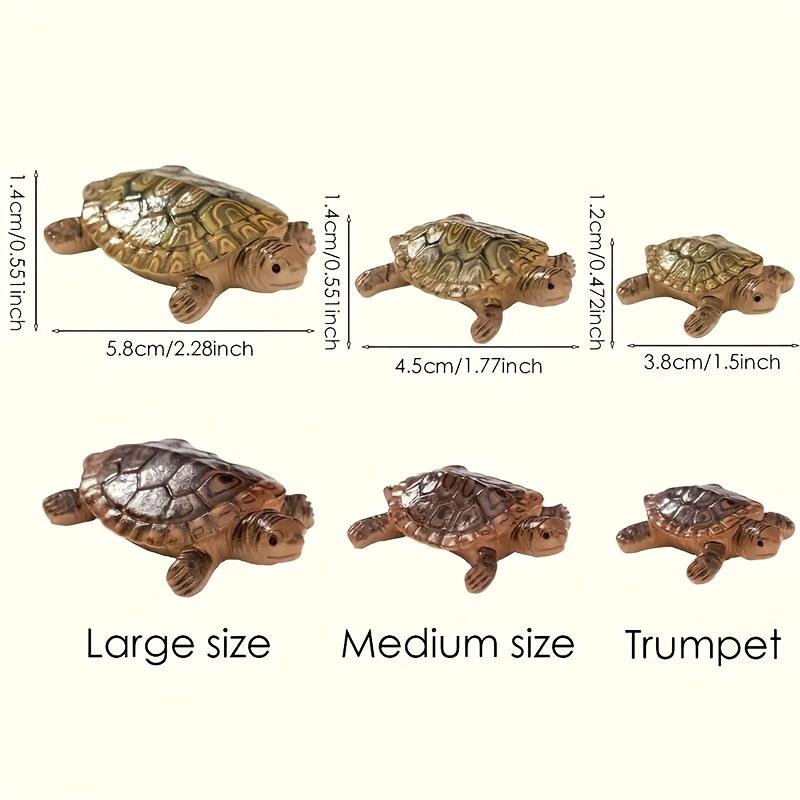 6 Patung Kura-Kura Mini untuk  - Aquarium Moss ulasan dan harga