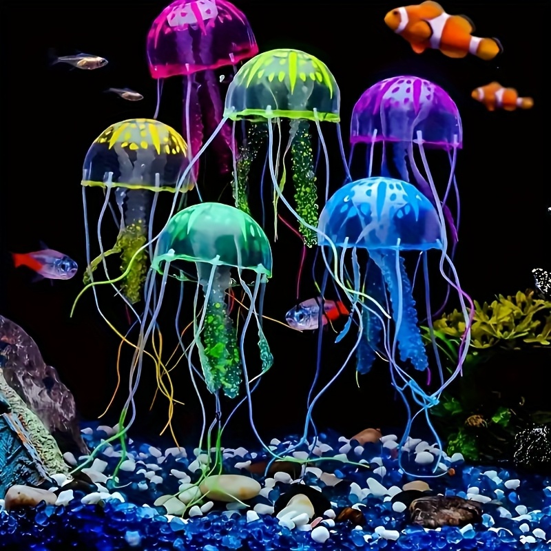 Ubur-ubur Simulasi Bercahaya 2 - Aquarium Plants Live ulasan dan harga