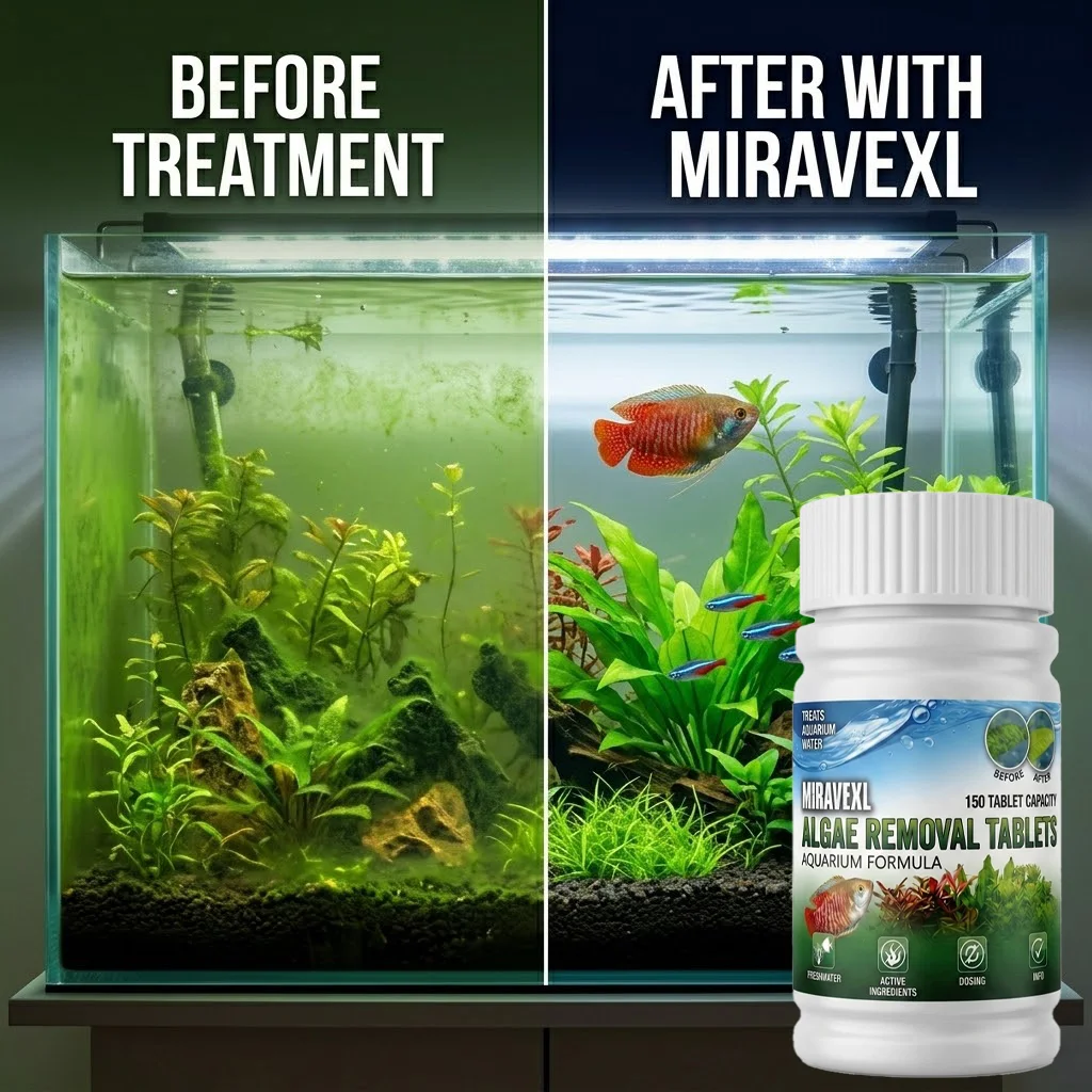MIRAVEXL 150 Tablet, Penghilan - Planted Aquarium Cleaning ulasan dan harga