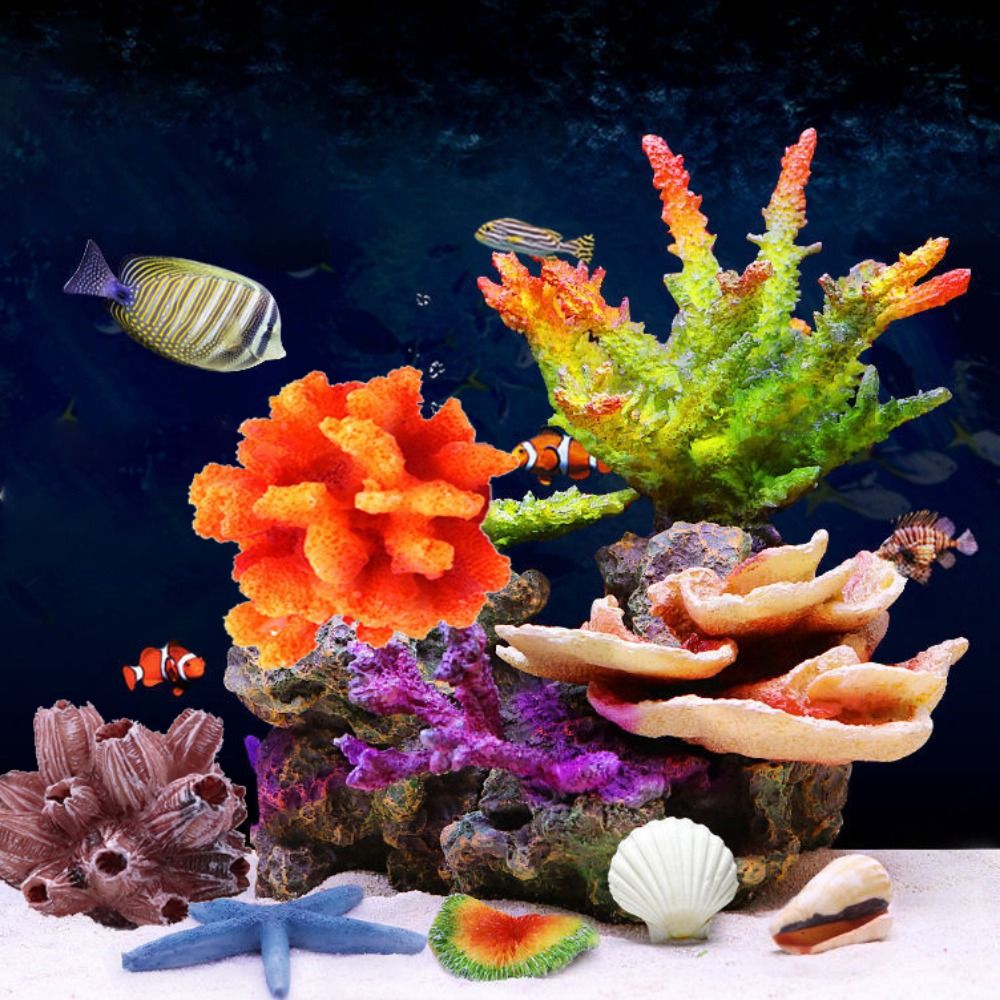 Warna-warni 1 Buah Simulasi Bu - Aquarium Plant Substrate ulasan dan harga